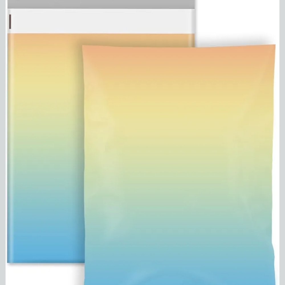 Gradient Orange-Blue Polymailers (25)